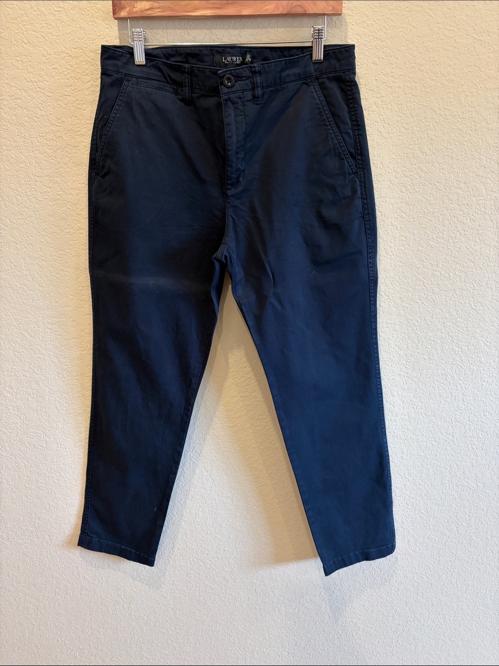 Lauren Ralph Lauren Straight-Leg Pants in Navy